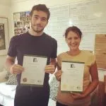 We were very sorry to say goodbye to some of our students today including Alberto and Agata. We will miss you all very much and wish you luck in the future 🇮🇹 🇵🇱 🇬🇧 #englishclasses #oxfordenglish #oxfordenglishschool #learnenglish #classmates #wewillmissyou #learning #enjoylearning #enjoylearningenglish #certificate #kheironschool